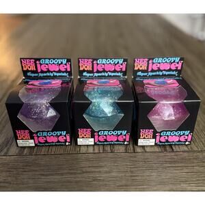 Schylling NeeDoh Groovy Jewel Sensory Fidget Squishy Squeeze Toy New 2026